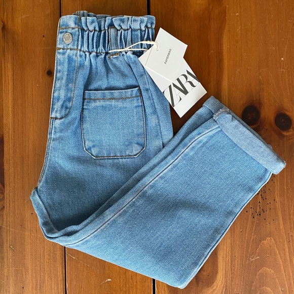 Zara PaperBag Jeans - Picture 4 of 5